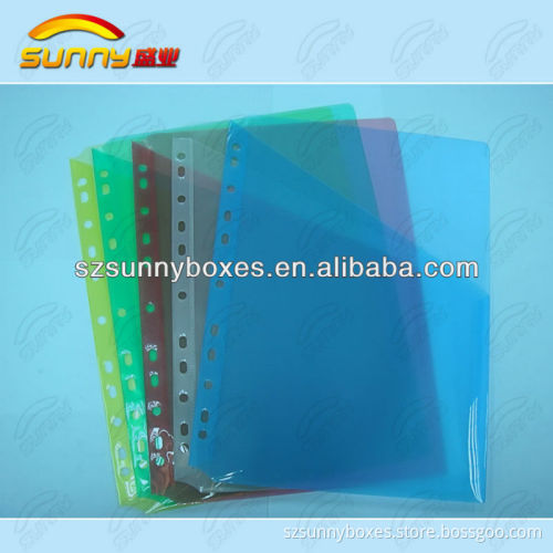 Transparent envelope 2 holes divider